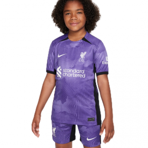 Kids Liverpool Third Jersey Kit 2023/24