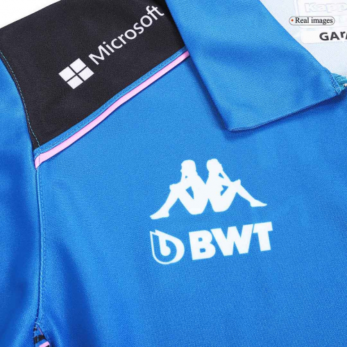 BWT Alpine F1 Team Polo Shirt Blue 2023