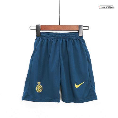 Kids Al Nassr Away Kit(Jersey+Shorts) 2023/24