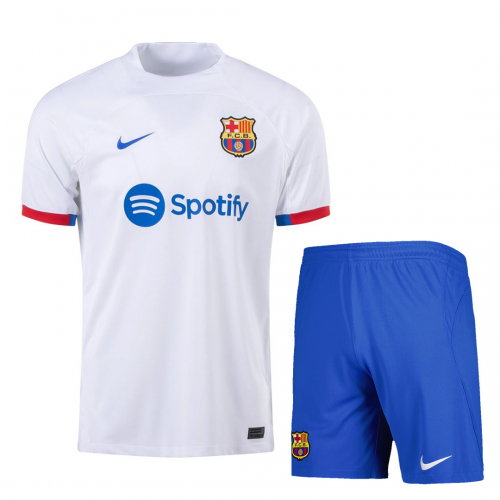 Barcelona Away Kit Jersey+Shorts 2023/24