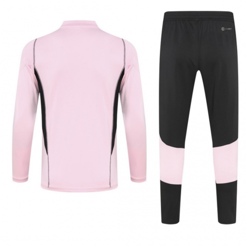 Inter Miami CF Zipper Sweatshirt Kit(Top+Pants) Pink 2023/24