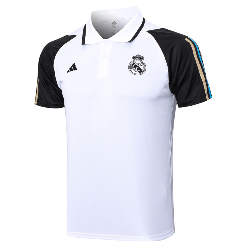 Real Madrid Core Polo Shirt White 2023/24