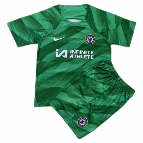 Chelsea No31 Green Shiny Green Goalkeeper Long Sleeves Jersey