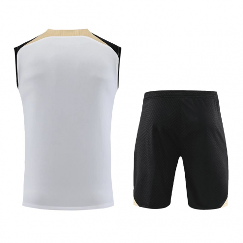 Chelsea Sleeveless Training Kit (Top+Shorts) White 2023/24