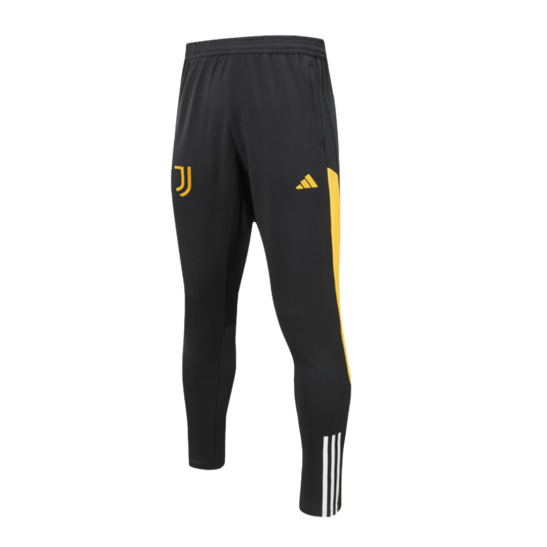 Kids Juventus Zipper Sweatshirt Kit(Top+Pants) Black 2023/24