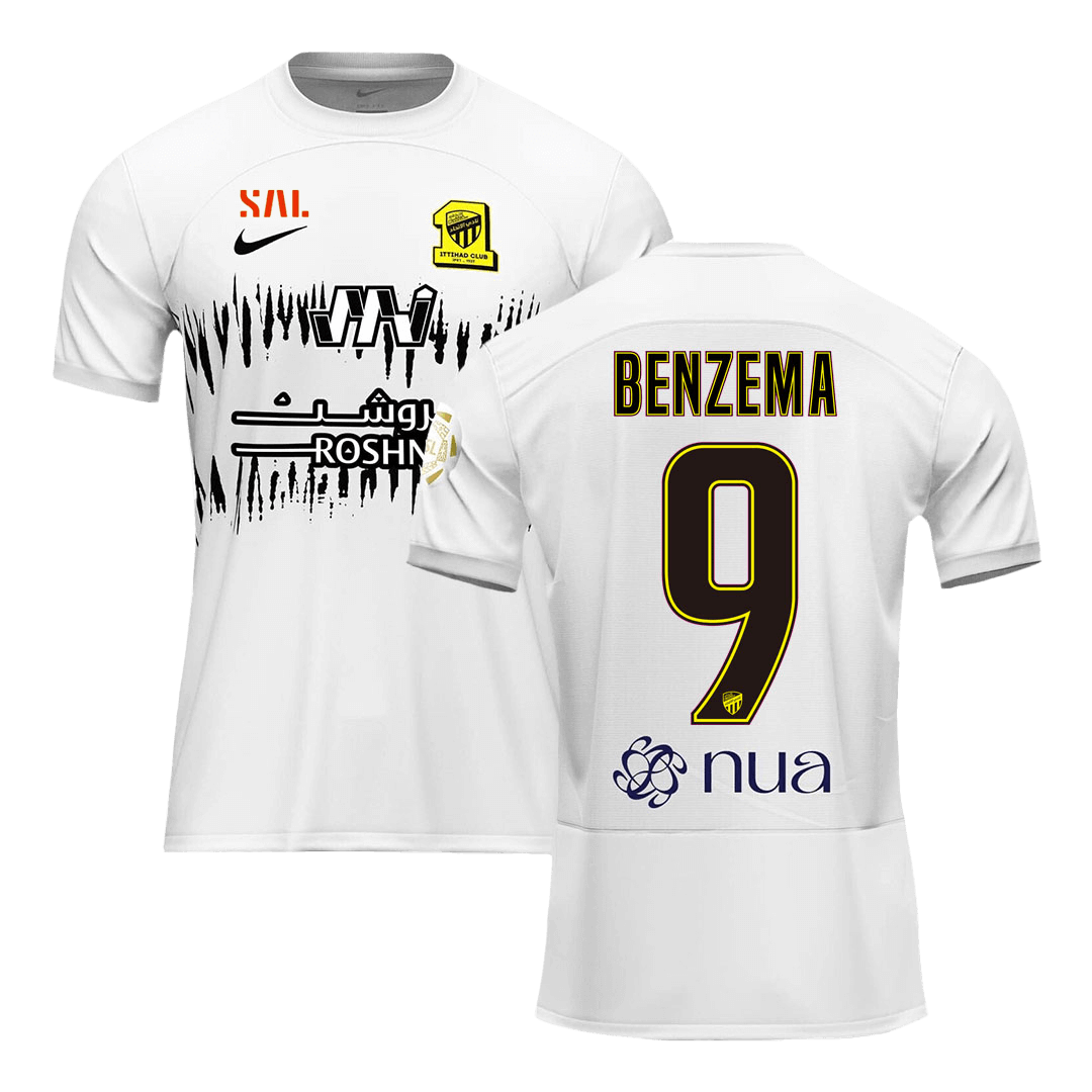 BENZEMA #9 Al Ittihad Away Jersey 2023/24