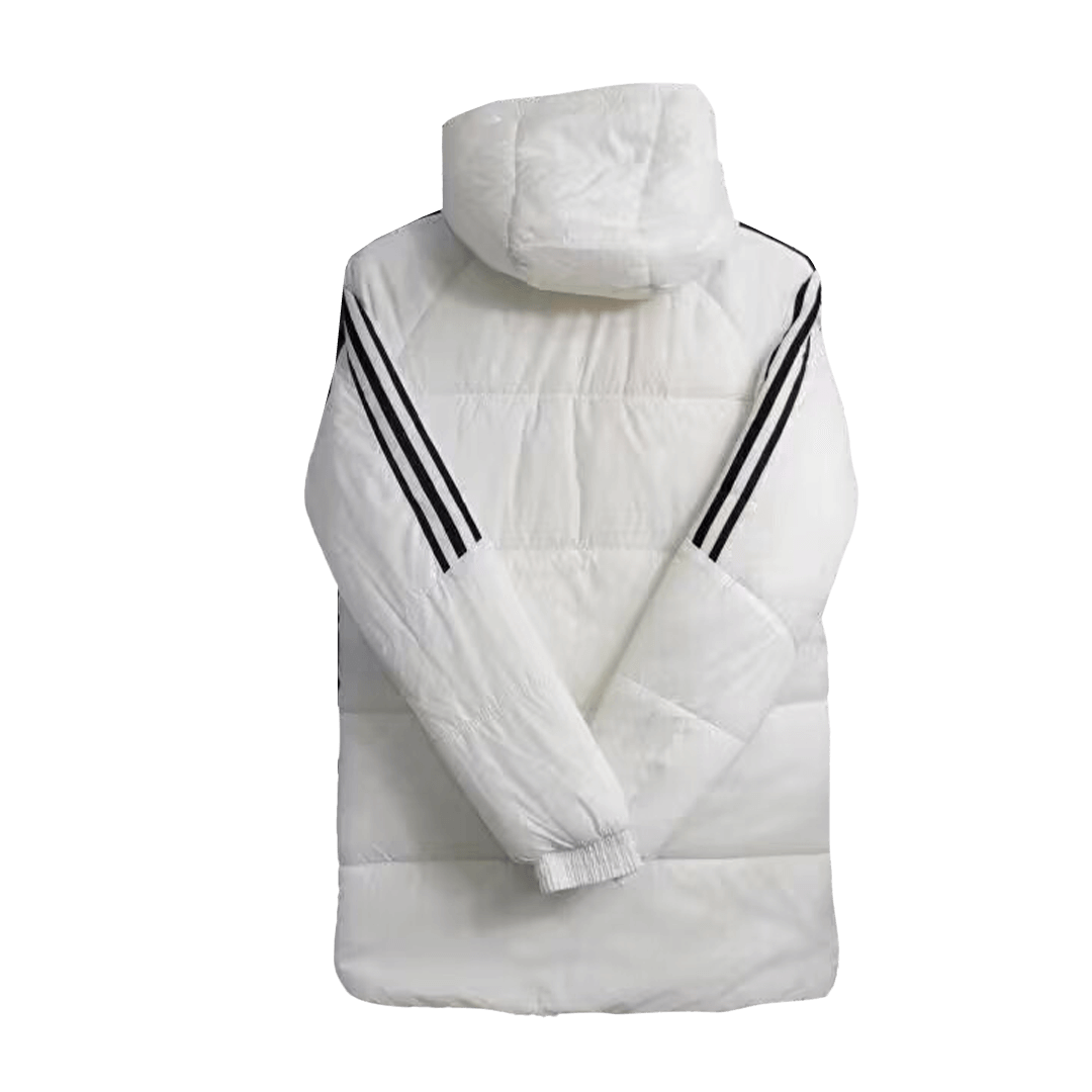 Real Madrid Training Cotton Jacket White 2023