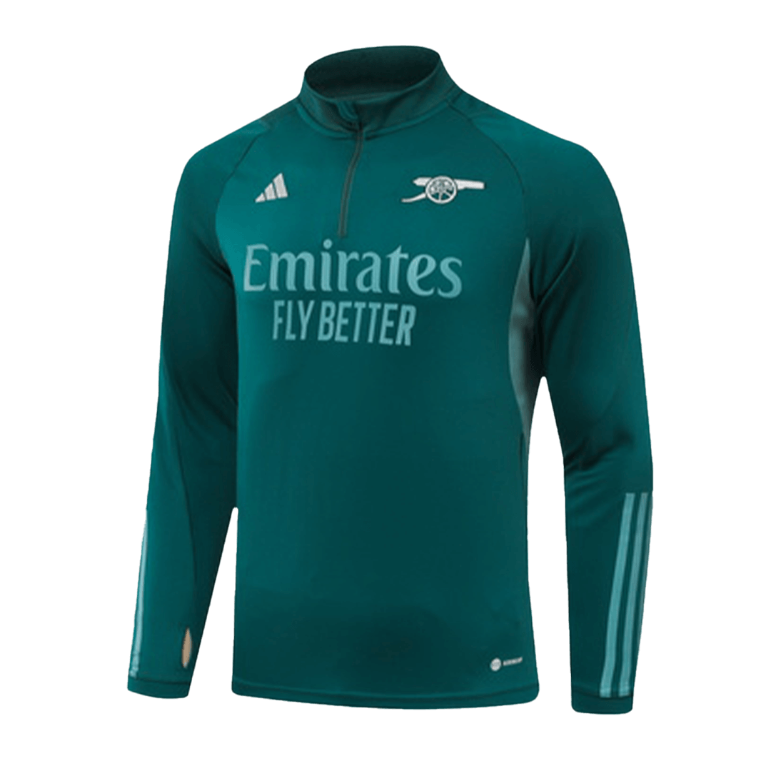Arsenal Zipper Sweatshirt Kit(Top+Pants) 2023/24