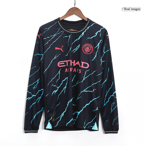 Manchester City Third Long Sleeve Jersey 2023/24