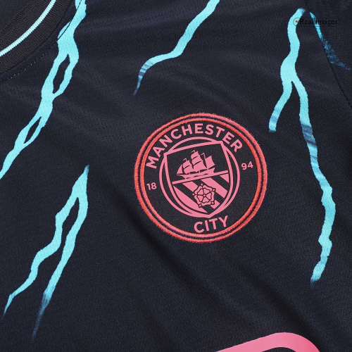 Manchester City Third Long Sleeve Jersey 2023/24