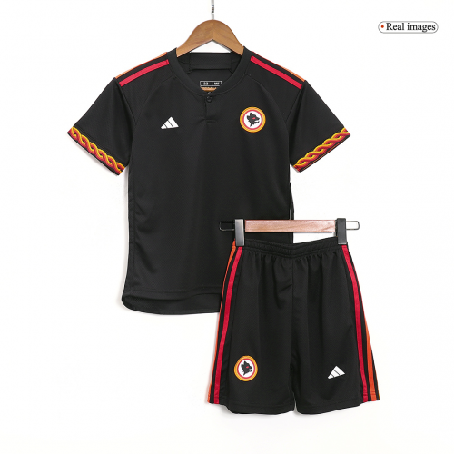 Kids Roma Third Kit(Jersey+Shorts) 2023/24