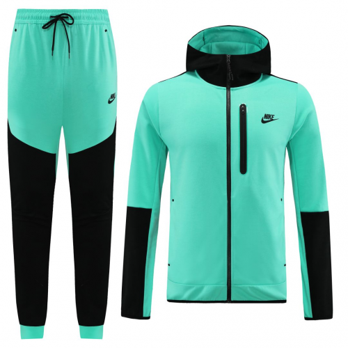 Customize Hoodie Training Kit (Jacket+Pants) Green