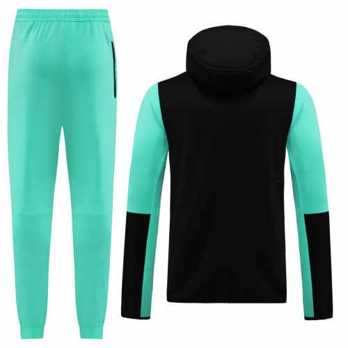 Customize Hoodie Training Kit (Jacket+Pants) Green