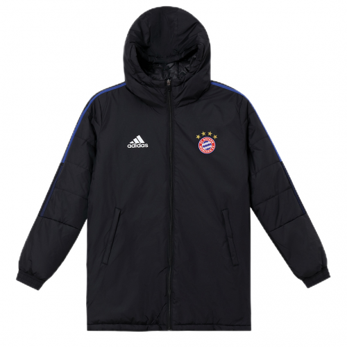 Bayern Munich Training Cotton Jacket Black&Blue