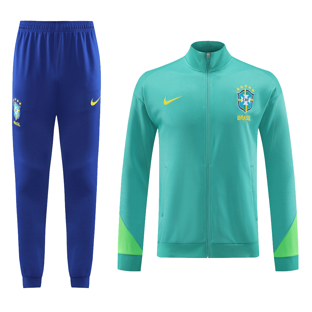 Premium Quality] Brazil Training Jacket 23-24 - Footballmonk