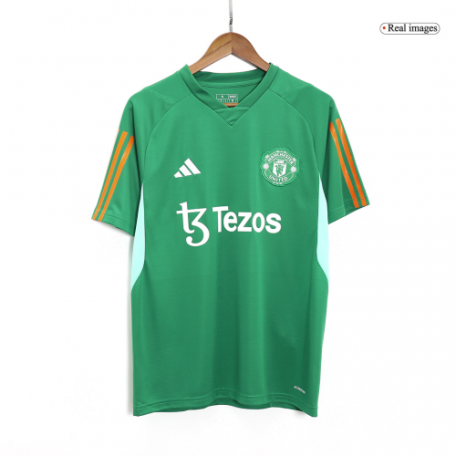 Manchester United Pre-Match Jersey Green 2023/24