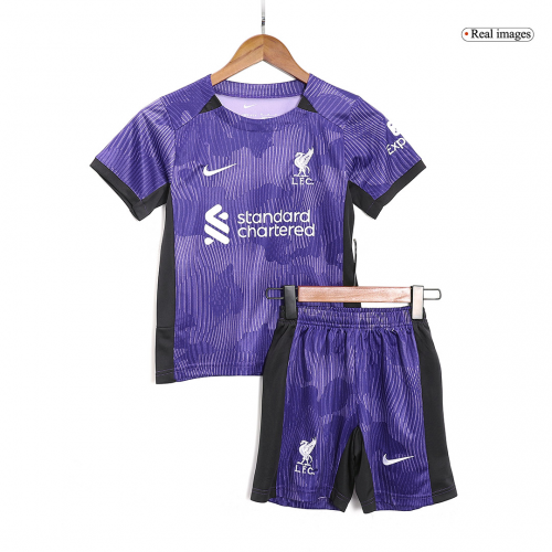 Kids Liverpool Third Jersey Kit 2023/24