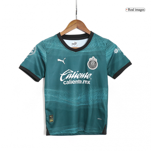 Kids Chivas Third Kit Jersey+Shorts 2023/24