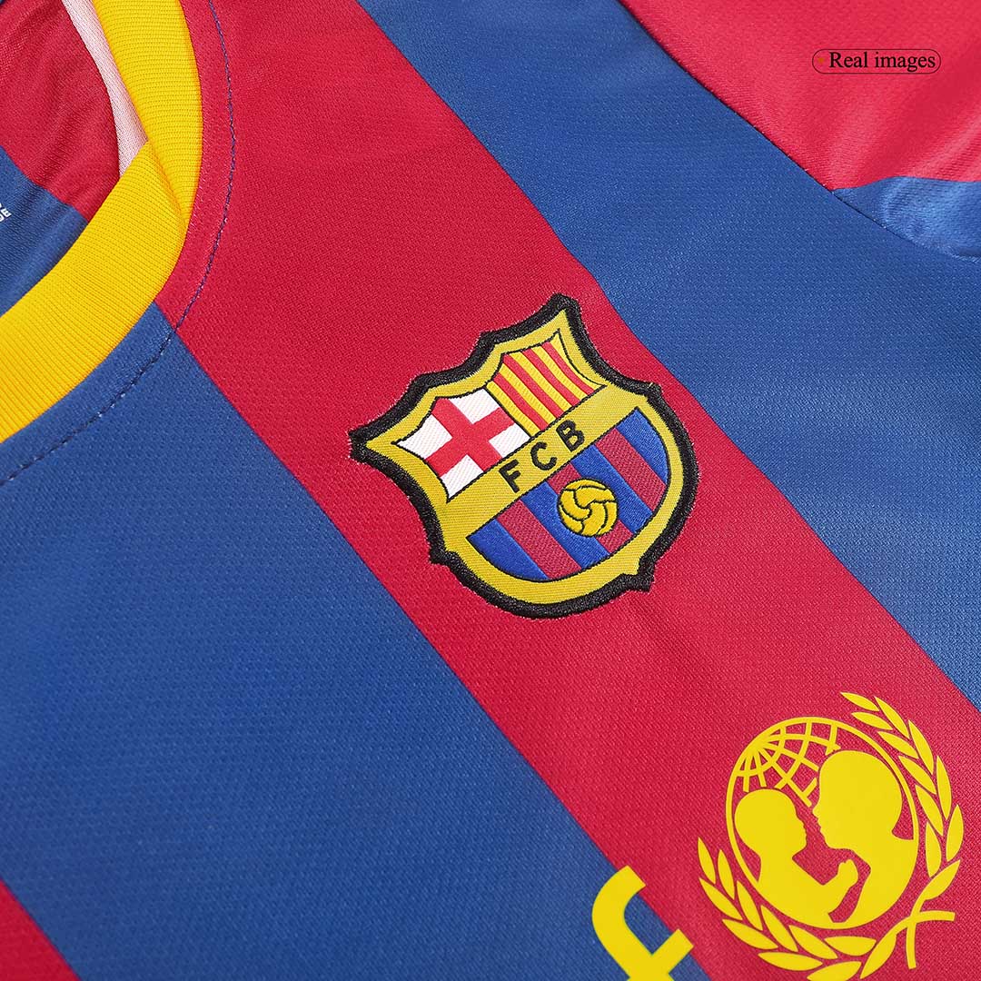 Kid's Barcelona Home Kit(Jersey+Shorts) 2010/11