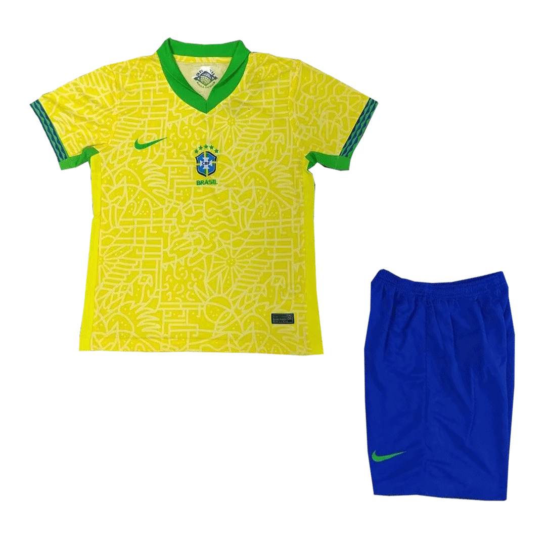 Buy Brazil Home Kit Kids 2024