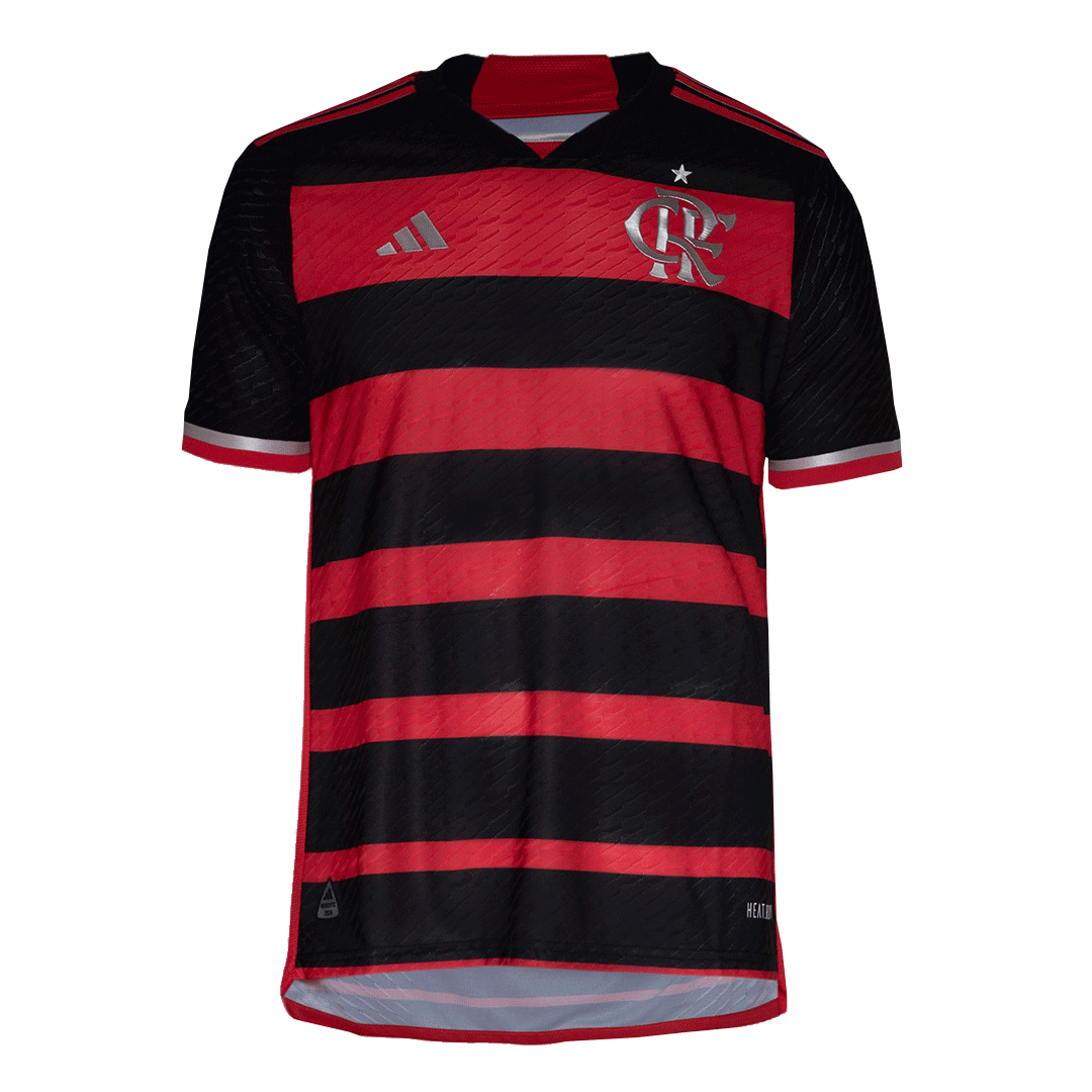 CR Flamengo Home Jersey Player Version 2024 25 MineJerseys