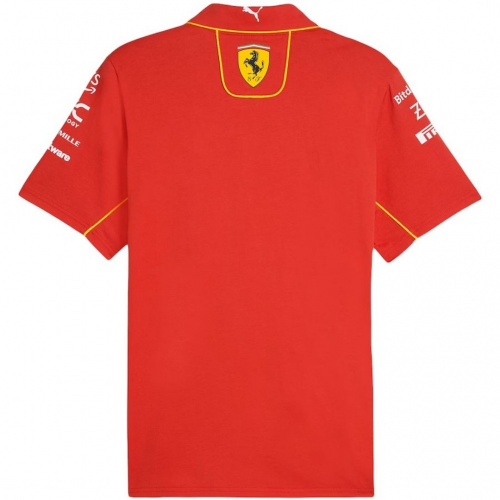 Scuderia Ferrari F1 Racing Team Polo Red 2024
