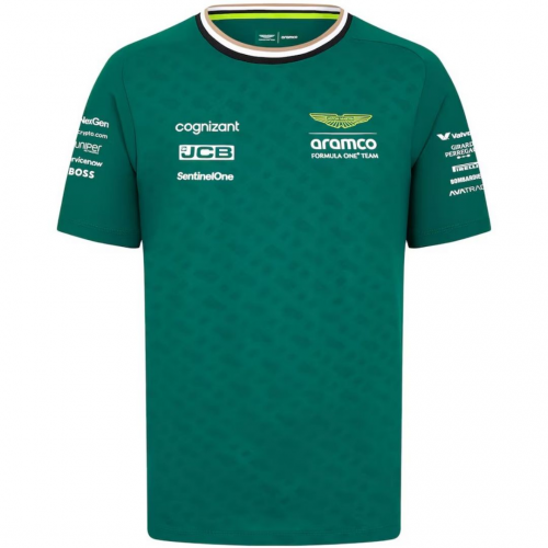 Aston Martin Aramco Cognizant F1 Racing Team Fernando Alonso Driver T-Shirt 2024