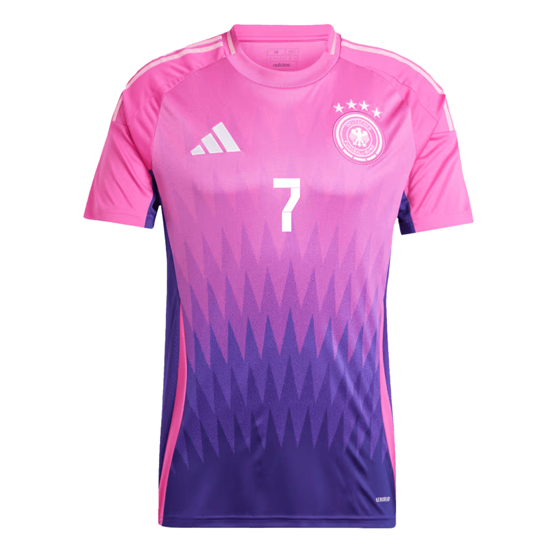 HAVERTZ #7 Germany Away Jersey Euro 2024