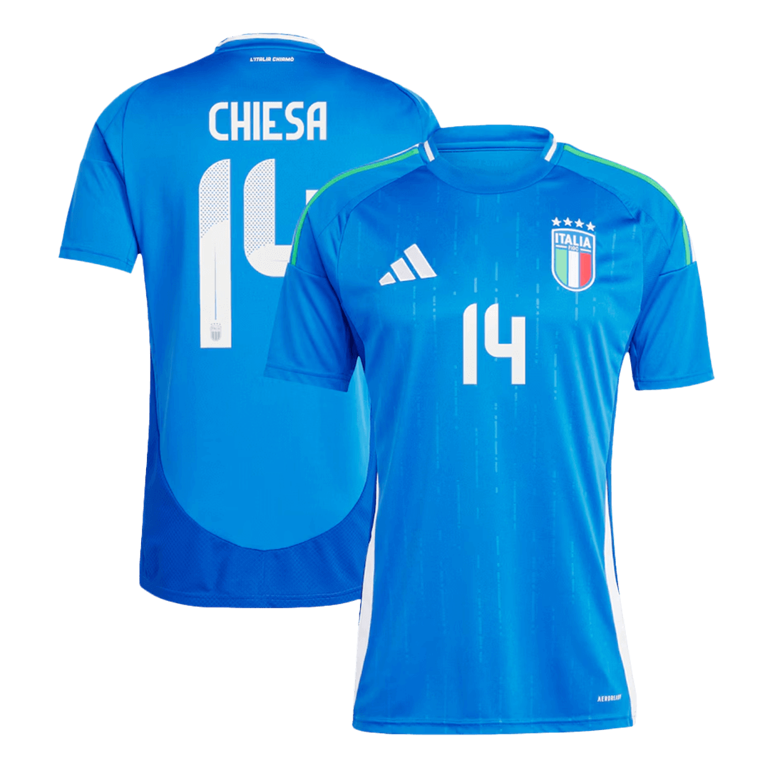 CHIESA #14 Italy Home Jersey Euro 2024