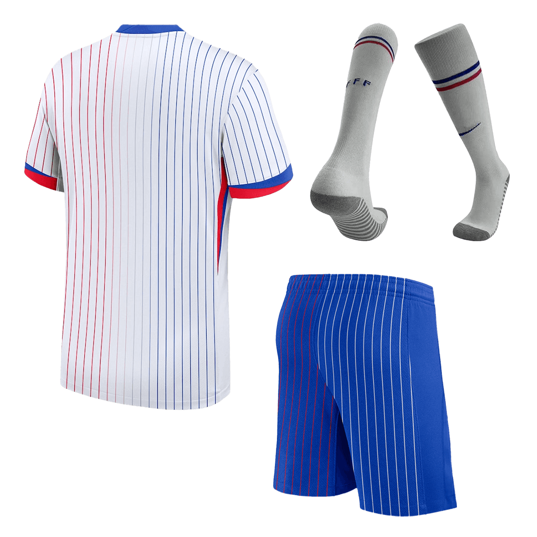 France Away Whole Kit(Jersey+Shorts+Socks) Euro 2024
