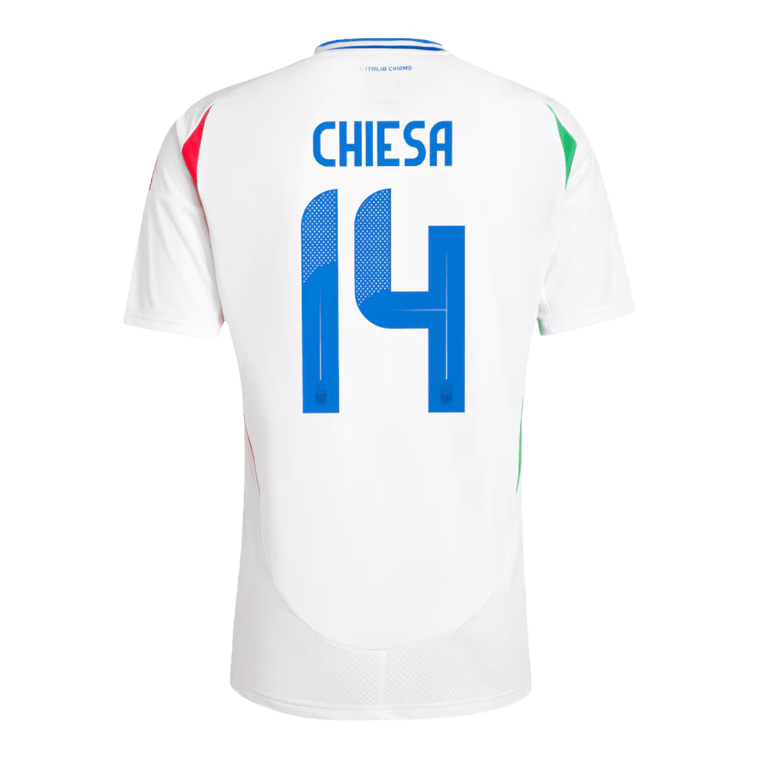 [Super Replica] CHIESA #14 Italy Away Jersey Euro 2024