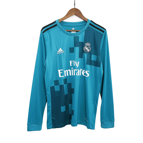 Real Madrid Retro Long Sleeve Jersey Away 2017/18