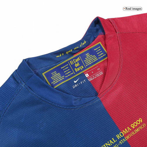 Barcelona UCL Final Retro Home Jersey 2008/09