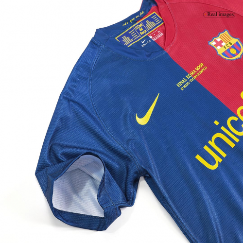 Barcelona UCL Final Retro Home Jersey 2008/09