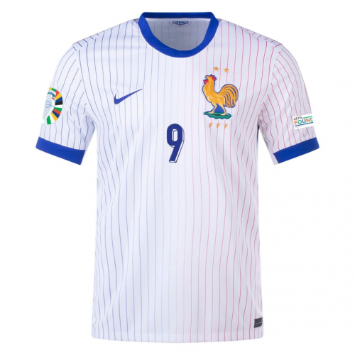 GIROUD #9 France Away Jersey Euro 2024