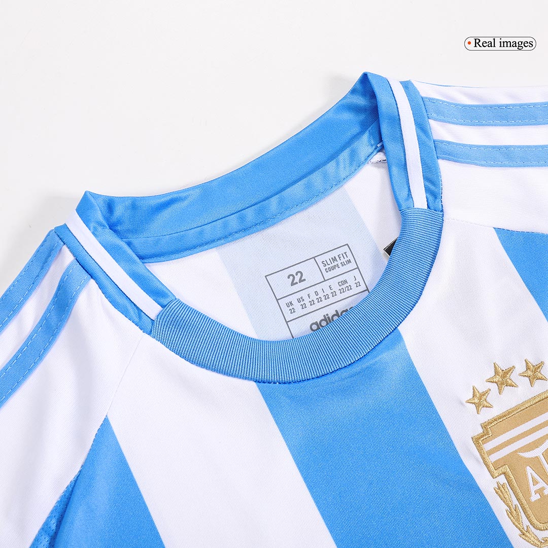 Kids Argentina Home Full Jersey Kit Copa America 2024