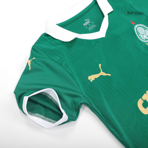 Kids SE Palmeiras Home Kit(Jersey+Shorts) 2024/25