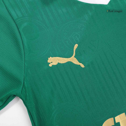 Kids SE Palmeiras Home Kit(Jersey+Shorts) 2024/25