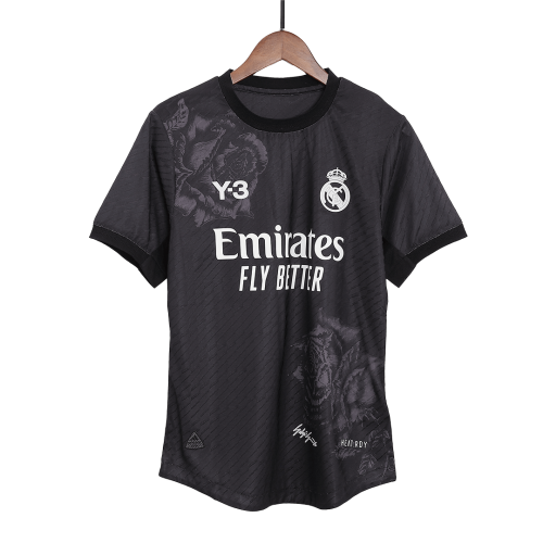 Real Madrid Y-3 Fourth Jersey Black Player Version 2023/24