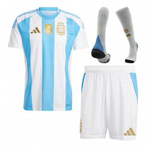 [Super Replica] Argentina Home Whole Kit Copa America 2024