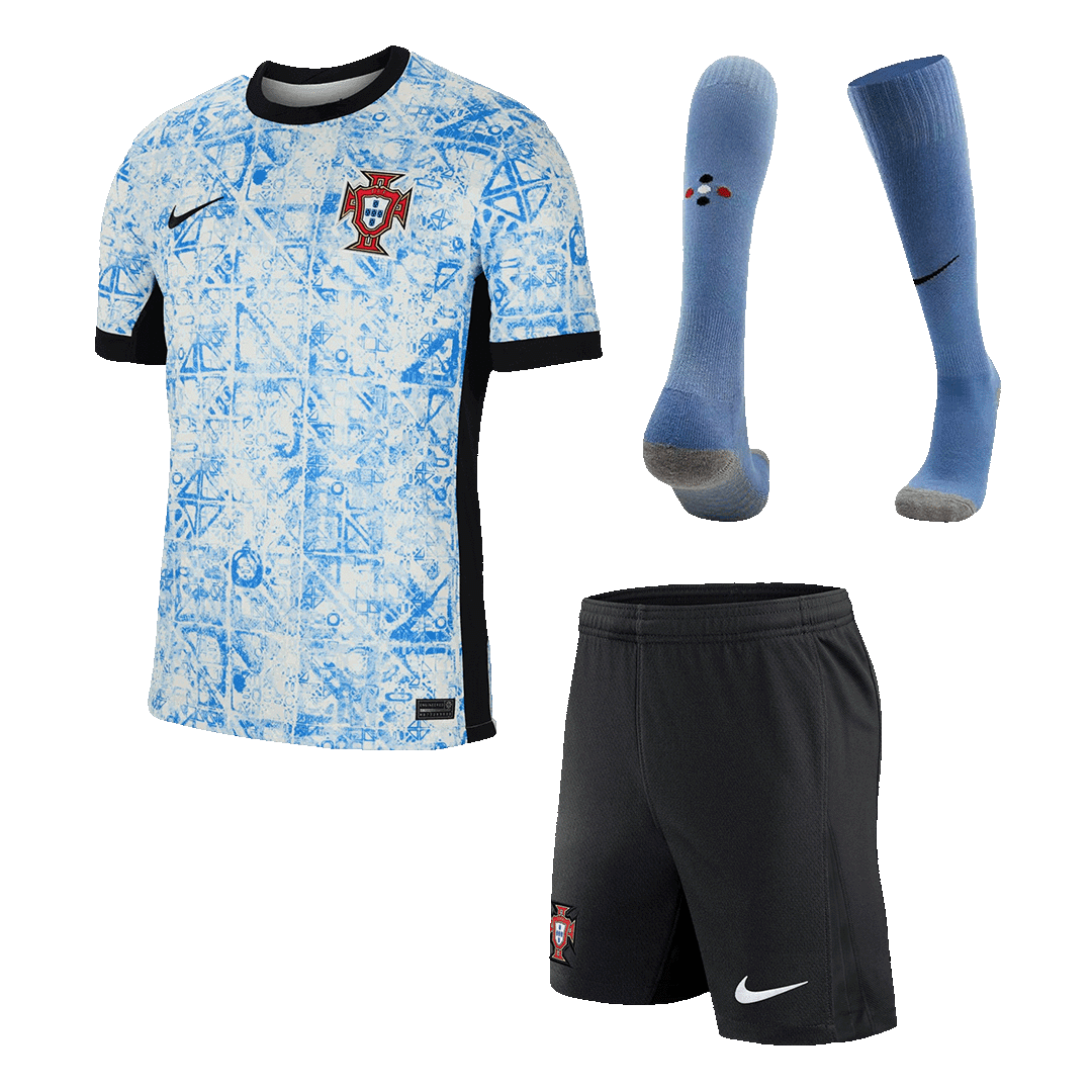 Portugal Away Full Kit Euro 2024