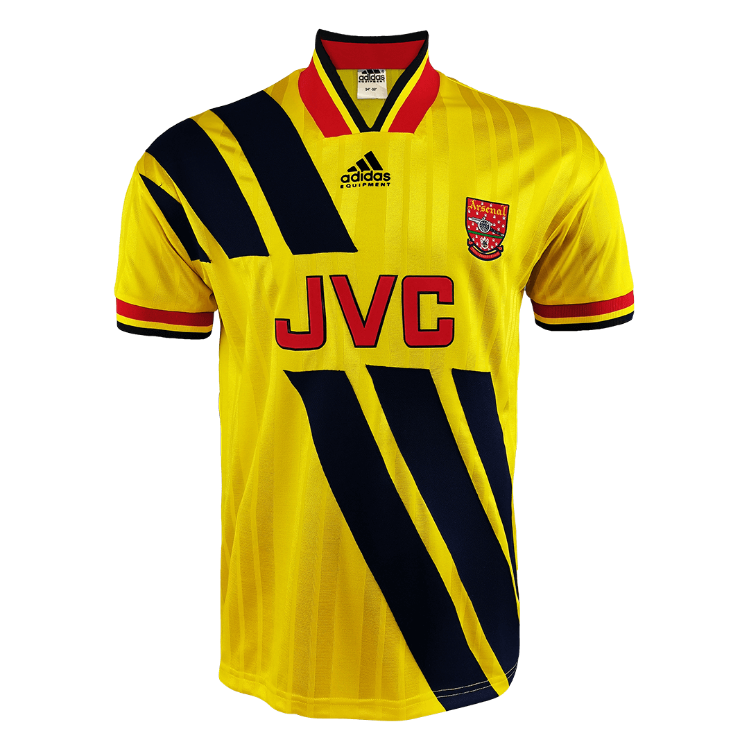 Wright #8 Arsenal Retro Away Jersey 1993/94