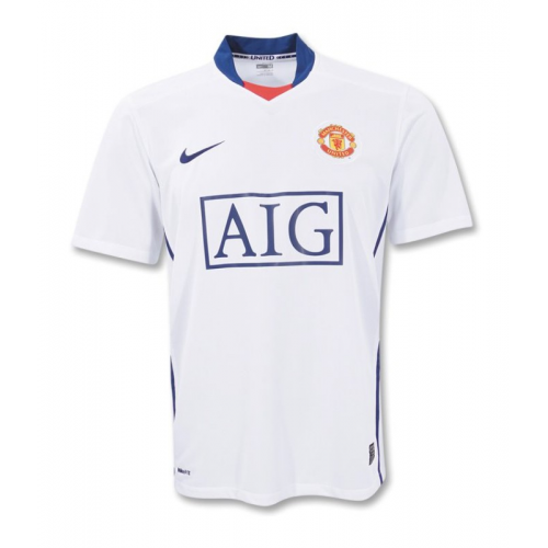 Ronaldo #7 Manchester United Retro Jersey Away 2008/09