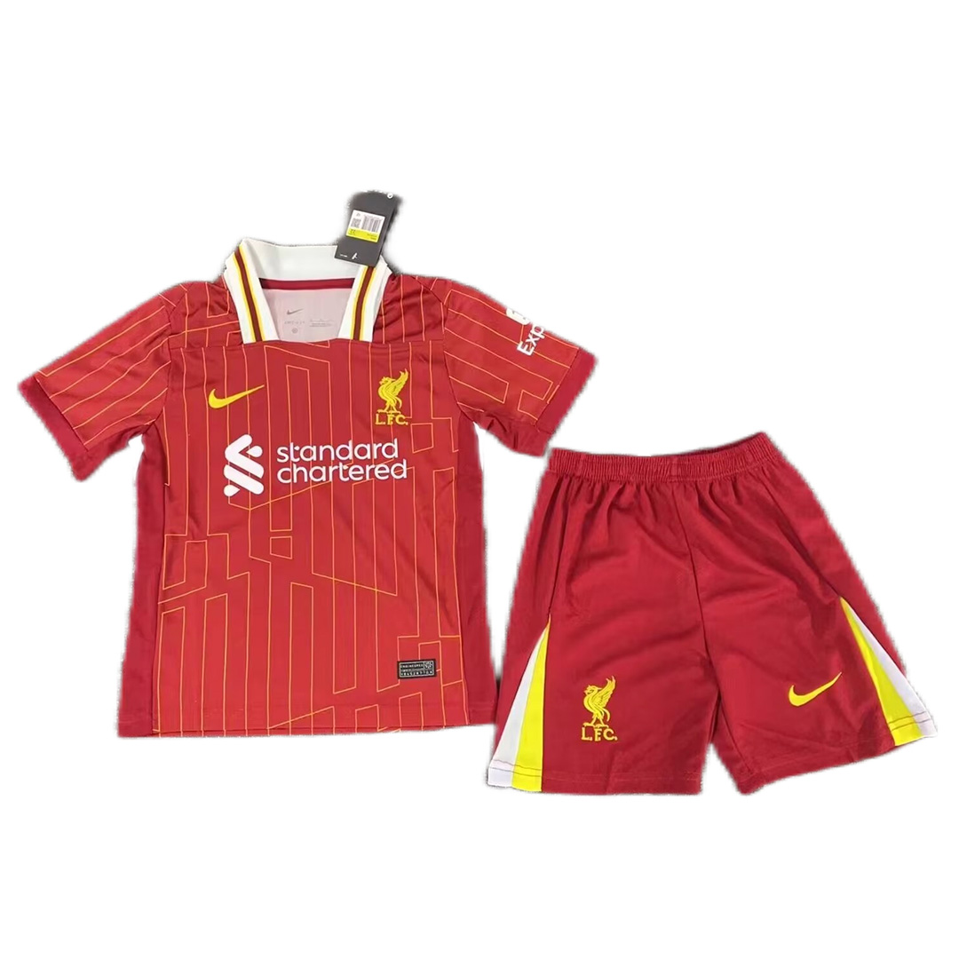 Kids Liverpool Home Jersey Kit 2024/25