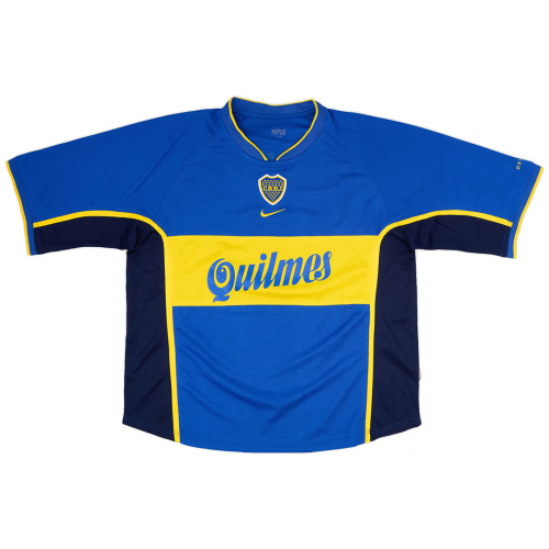 Boca Juniors Retro Jersey Home 2001/02