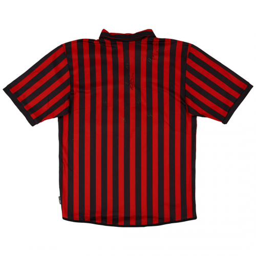 Retro AC Milan Centenary Signed Home Jersey 1999/00