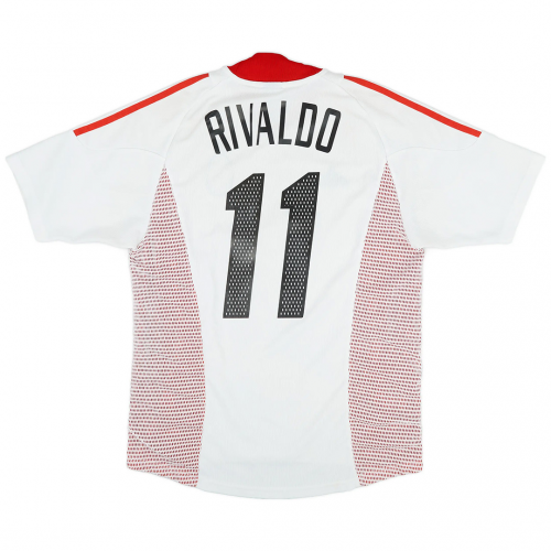 RIVALDO #11 AC Milan Retro Jersey Away 2002/03