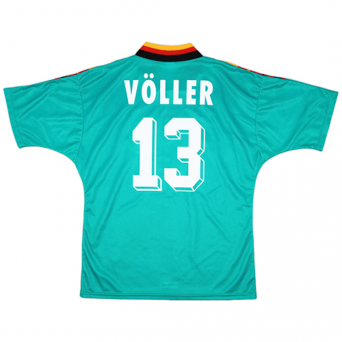 VÖLLER #13 Germany Retro Jersey Away World Cup 1994