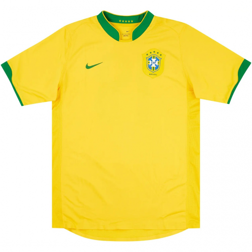 Brazil Retro Jersey Home World Cup 2006