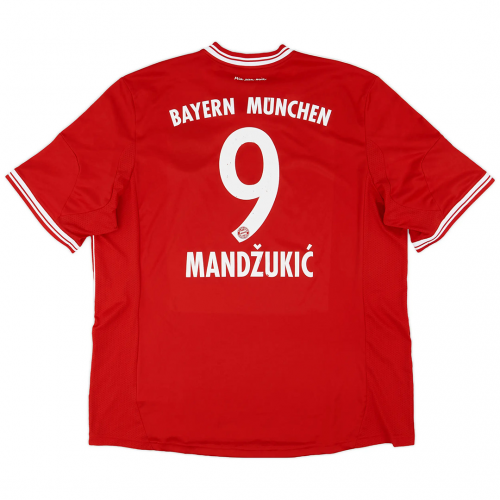 Mario Mandzukic x Retro Bayern Munich Home Jersey 2013/14